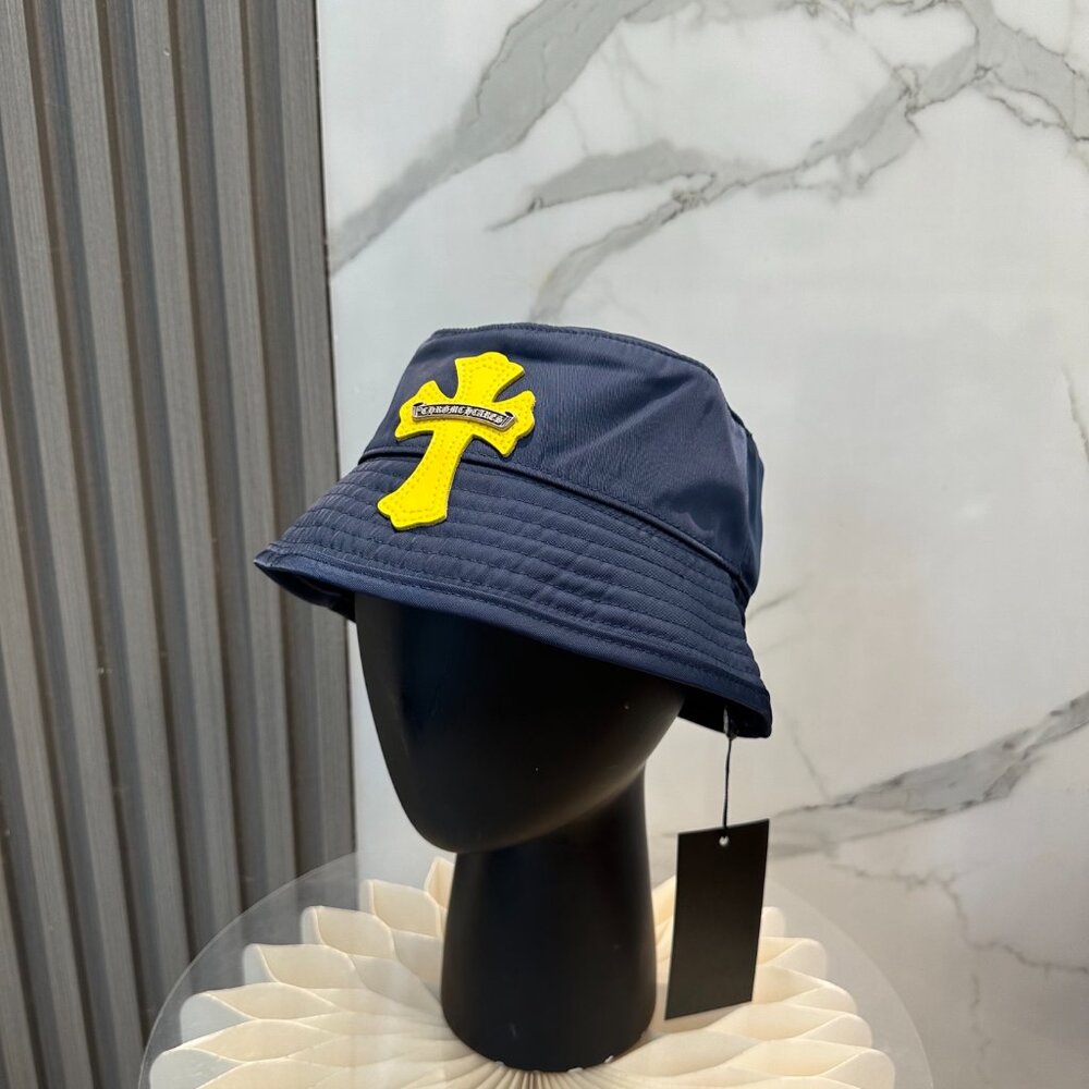 Chrome Hearts patchwork cross bucket hat - image 13